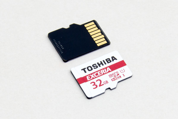 32GBで約800円の東芝製microSDHCカード EXCERIA海外版を試す – こまめブログ