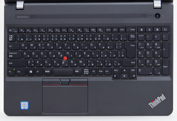 ThinkPad E560の日本語キーボード