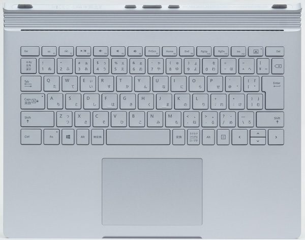 Surface Bookのキーボード