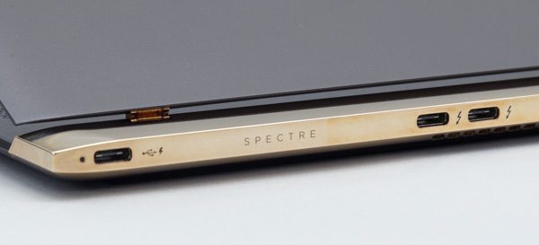 HP Spectre 13のUSB 3.1 Type-C
