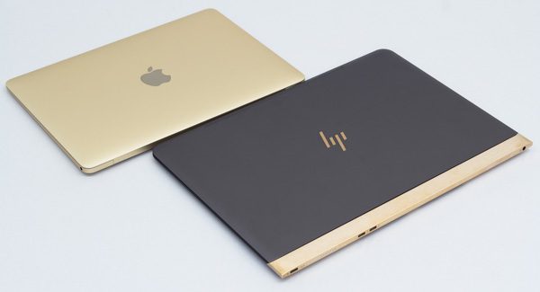 HP Spectre 13と12インチMacBook