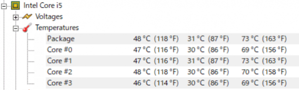 CPU最大温度
