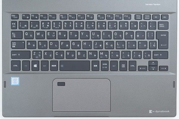 dynabook VZ82のキーボード