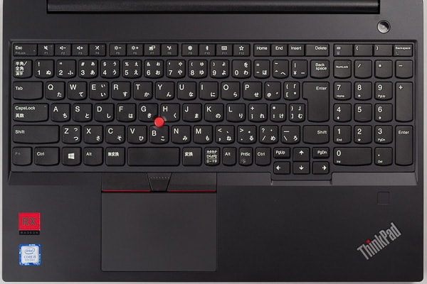 ThinkPad E580 キーボード