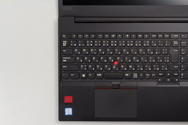 ThinkPad E580のキーボード