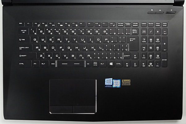 Critea VF-HGK1050のキーボード