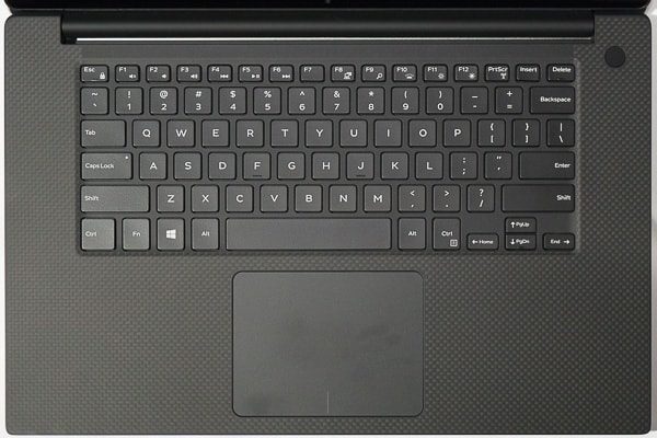 New XPS 15のキーボード