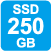 250GB SSD