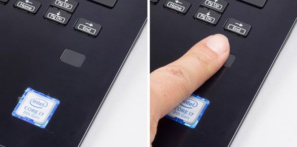 VAIO S13 指紋センサー