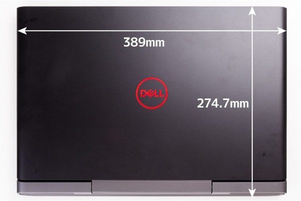 Dell G5 15　フットプリント