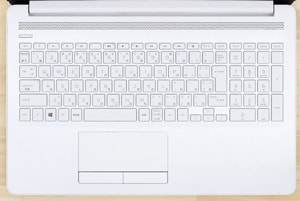 HP 15-db0000 違和感のないキーボード