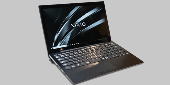 VAIO A12 展示機レビュー：約1kgでノートPCとしてもしっかり使える2-in-1 – こまめブログ