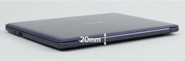 ASUS VivoBook W203MA 厚さ