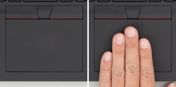 ThinkPad X1 Extreme タッチパッド
