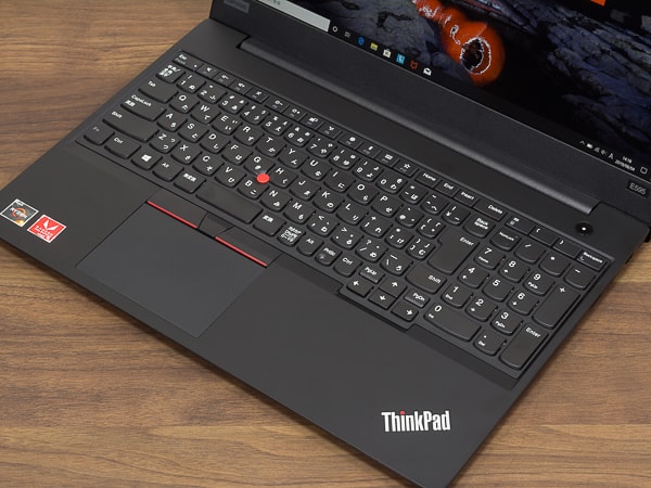 ThinkPad E595 レビュー：安くてもスタイリッシュでキーボードが使い 