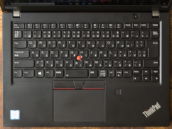 ThinkPad T490s キーボード