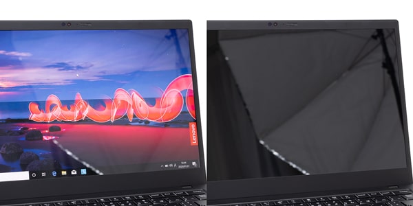 ThinkPad X1 Carbon 2019年モデル 映り込み