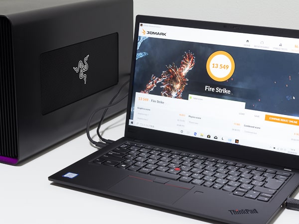 ThinkPad X1 Carbon 2019年モデル GPUボックス