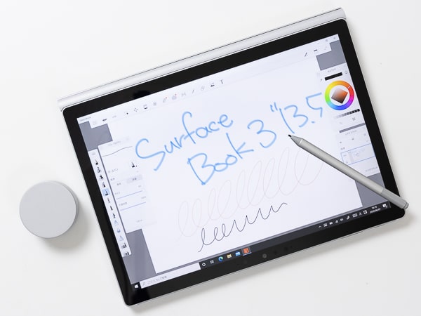 Surface Book 3 ペン入力