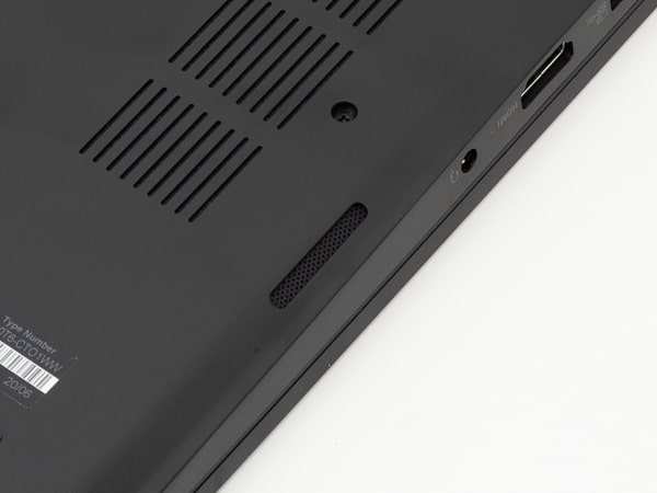 ThinkPad E14 Gen2 (AMD) スピーカー
