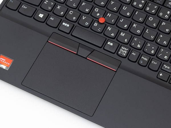 ThinkPad E15 Gen2 (AMD) トラックポイント