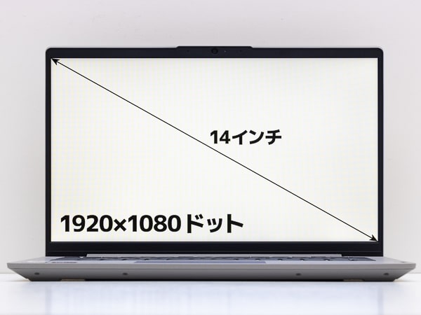 IdeaPad Slim 550 (14) 画面サイズ