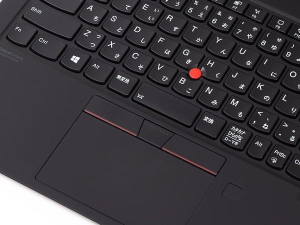ThinkPad X1 Carbon Gen8　トラックポイント