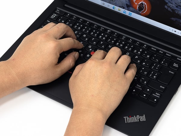 ThinkPad E14 Gen2　タイプ音