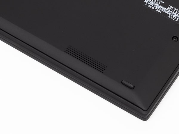 ThinkPad X1 Nano　スピーカー