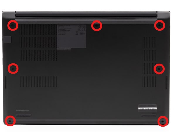 ThinkPad E14 Gen 3(AMD)　分解