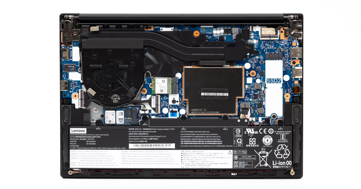 ThinkPad E14 Gen 3(AMD)の分解とメモリー増設について