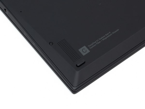 ThinkPad X1 Carbon Gen 9　スピーカー