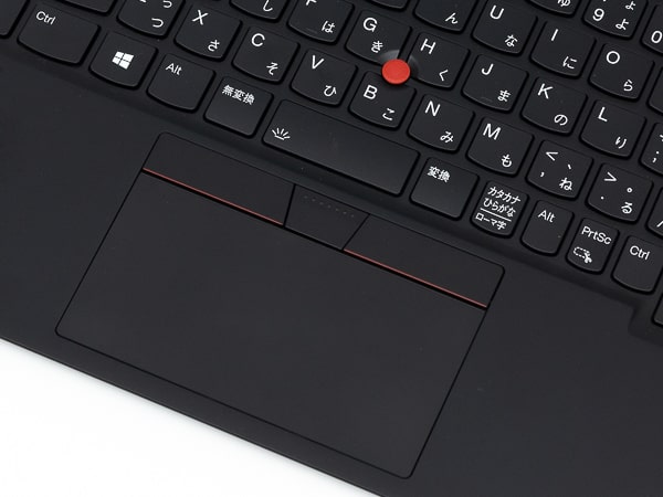 ThinkPad X1 Carbon Gen 9　トラックポイント