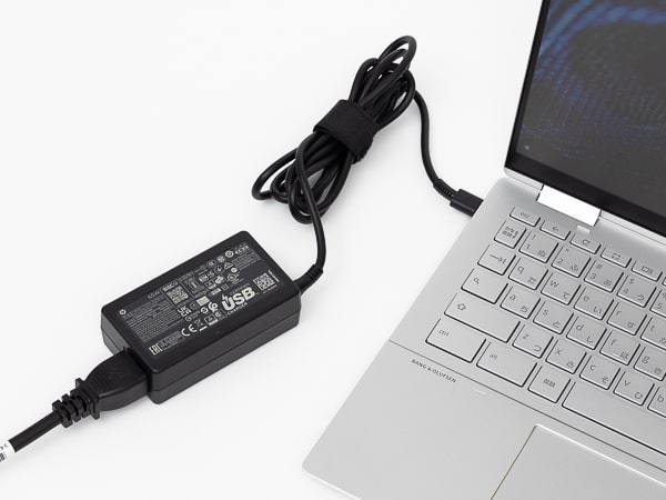 HP Chromebook x360 13c　電源アダプター