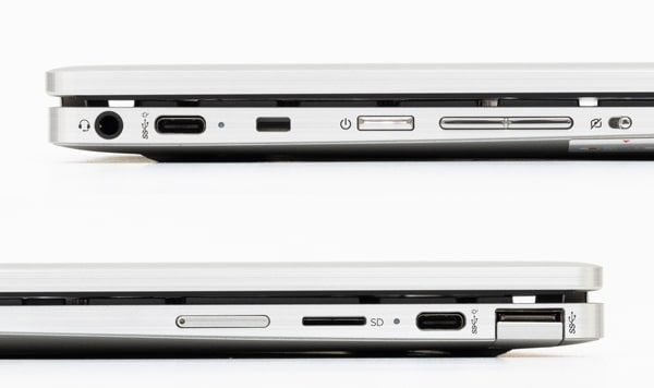 HP Chromebook x360 13c　インターフェース