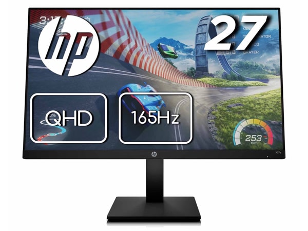 HP X27q QHD ゲーミングディスプレイ