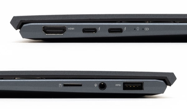 Zenbook 14 UX435　インターフェース