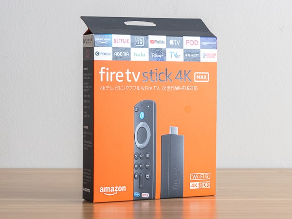 Fire TV Stick 4K Max パッケージ
