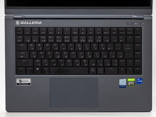 GALLERIA UL7C-R36　キーボード