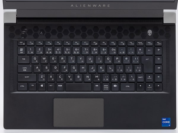 Alienware x15　キーボード