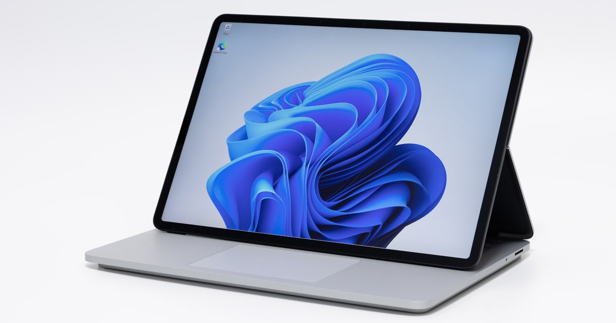 Surface Laptop Studioレビュー：ユニークな変形機構と高い性能を備え 