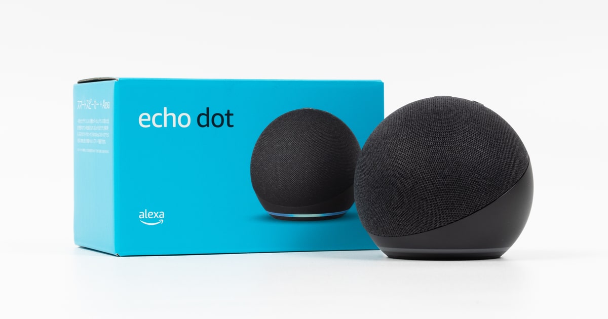 Echo Dot 第4世代（チャコール）