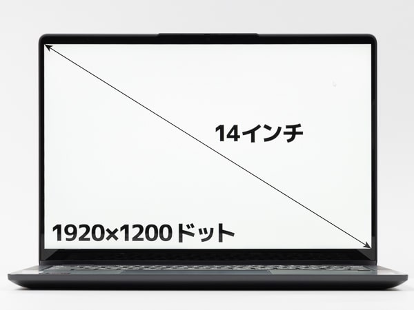 IdeaPad Flex 570　画面サイズ