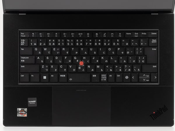 ThinkPad Z16　キーボード